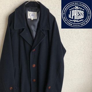 ジェイプレス(J.PRESS)の90s J.PRESS ウール　コート　ブルゾン　ジャケット　バルカマーン　M(その他)