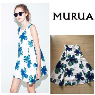 ムルーア(MURUA)のMURUA ムルーア フローラルワンピ(ミニワンピース)