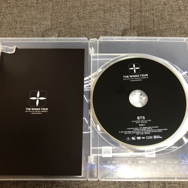 THE WINGS TOUR(通常盤) DVD＋cookyおまけ付????