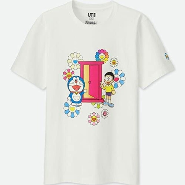 UNIQLO(ユニクロ)のユニクロ村上隆コラボ･ドラえもん Tシャツ Mサイズ(半袖) メンズのトップス(Tシャツ/カットソー(半袖/袖なし))の商品写真