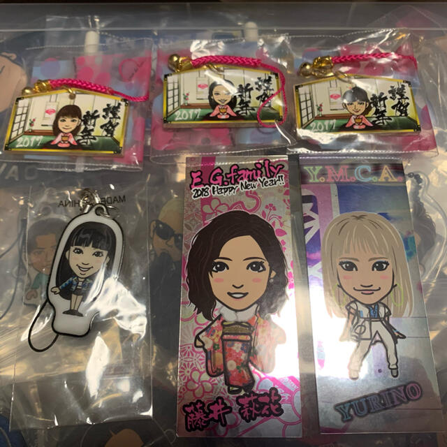 E-girls - E-girls お正月 絵馬 千社札 クリーナー セットの通販 by