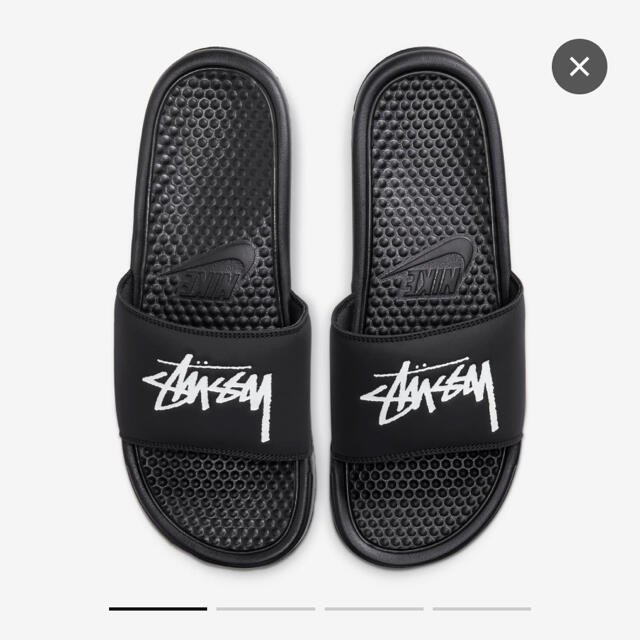 ナイキ　NIKE ベナッシ　ステューシー  stussy ブラック　26