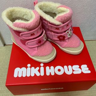 ミキハウス(mikihouse)のミキハウス　ブーツ　15cm(ブーツ)