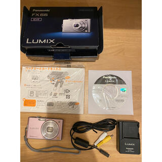 パナソニック(Panasonic)のPanasonic LUMIX FX DMC-FX66-P(コンパクトデジタルカメラ)