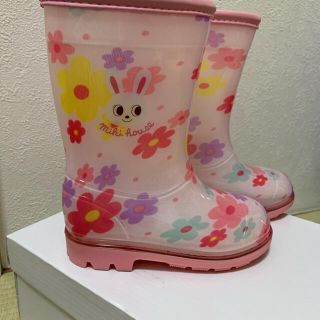 ミキハウス(mikihouse)のミキハウス　レインブーツ　14.0cm(長靴/レインシューズ)