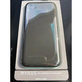 新品　MYNUS iPhone 11 CASE ミニマルデザイン マットブラック(iPhoneケース)