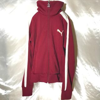 プーマ(PUMA)の80s PUMA deep red トラックジャケット(トレーナー/スウェット)