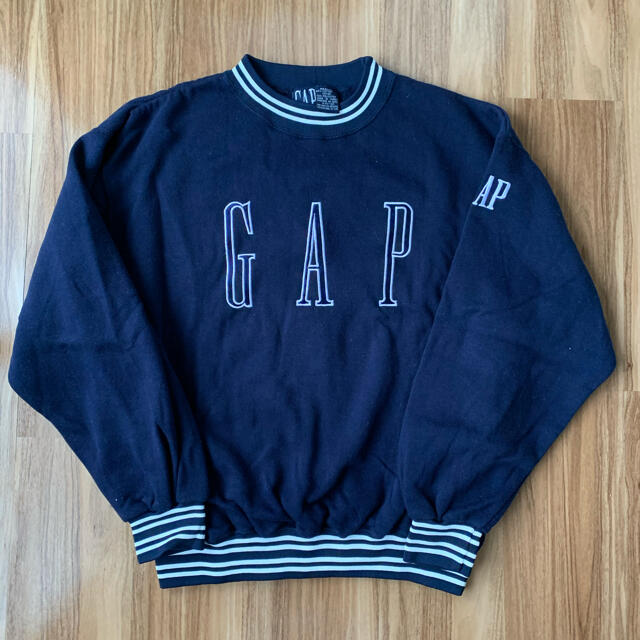 GAP(ギャップ)の90s OLD GAP オールドギャップ　ビッグロゴ刺繍　スウェット メンズのトップス(スウェット)の商品写真