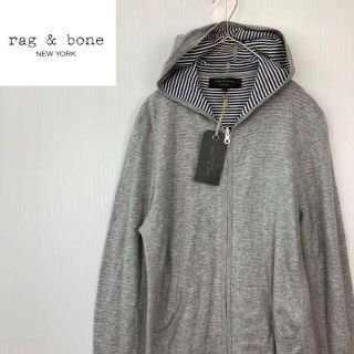 ラグアンドボーン(Rag & Bone)のタグ付きrag&boneラグアンドボーンririジップアップパーカーサイズM(パーカー)