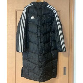 アディダス(adidas)のアディダス(addidas) ベンチコート　160cm ブラック(コート)