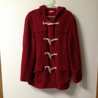 オリーブデオリーブ(OLIVEdesOLIVE)のOlive des olive赤コート(ダッフルコート)