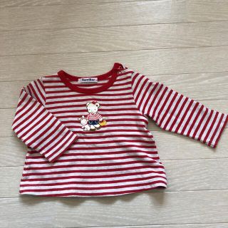 ファミリア(familiar)のファミリア　80センチ　長袖ロンT(Ｔシャツ)