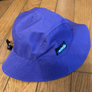 カブー(KAVU)のカブー帽子　紫Lサイズ(ハット)