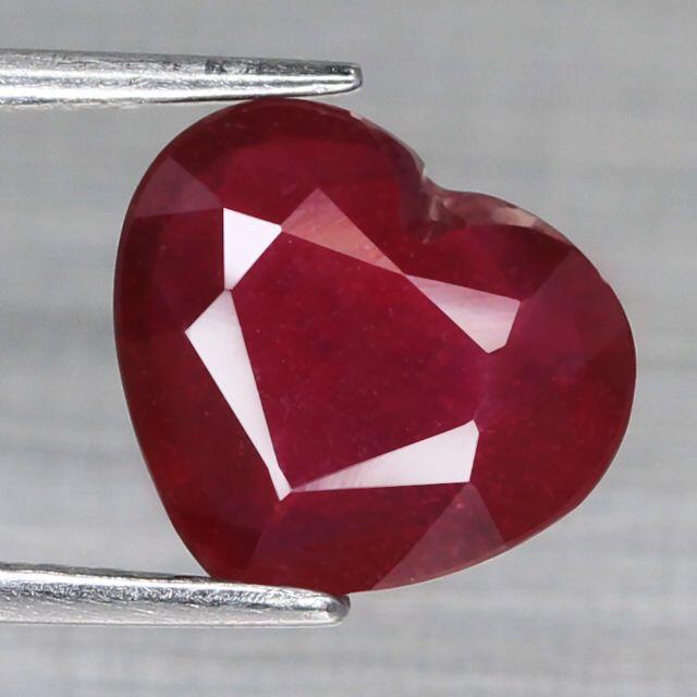 【天然大粒ルビールース 3.29ct:2520】Natural Ruby