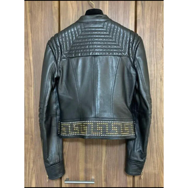 H&M - VERSACE For H&M リアルレザーライダーズジャケットの通販 by