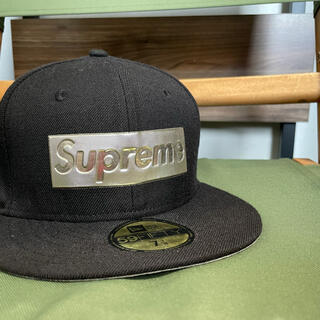シュプリーム(Supreme)の超貴重　supreme metallic boxlogo cap(キャップ)