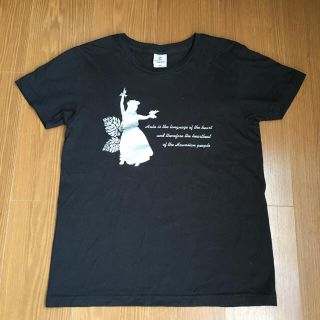 Tシャツ　フラダンス　黒　Sサイズ(Tシャツ(半袖/袖なし))