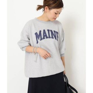 ドゥーズィエムクラス(DEUXIEME CLASSE)のタグ付き新品⭐️Deuxieme Classe MAINE vintage(トレーナー/スウェット)