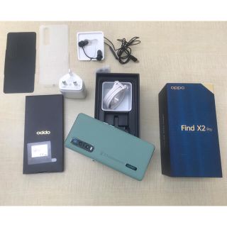 オッポ(OPPO)のFind  x2 pro 12GB/512GB DualSim Green 美品(スマートフォン本体)