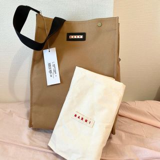 マルニ(Marni)のMARNI キャンバス　トート　新品未使用(ショルダーバッグ)