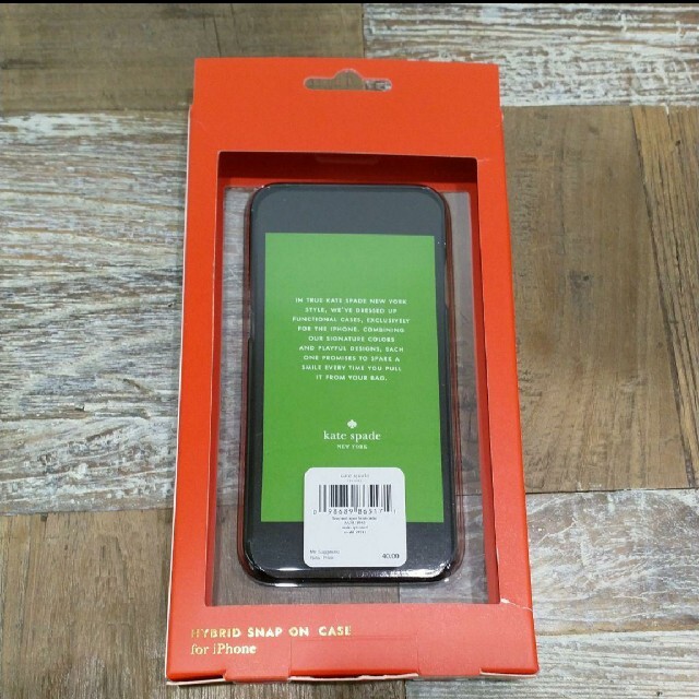 kate spade new york(ケイトスペードニューヨーク)の【新品未使用】kate spade　iPhone6 スマホケース  スマホ/家電/カメラのスマホアクセサリー(iPhoneケース)の商品写真