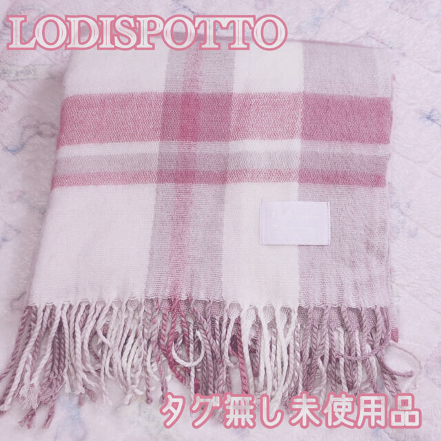 LODISPOTTO - ラブタータンチェックマフラーピンク♥の通販 by K