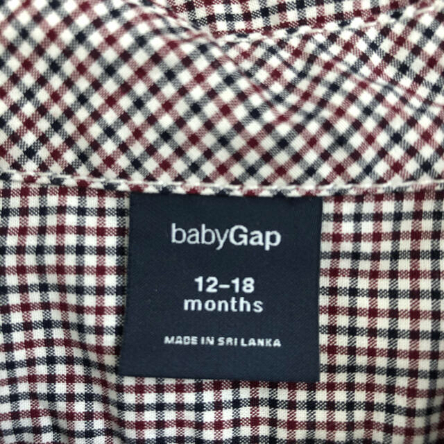 babyGAP(ベビーギャップ)のbabyGAP  シャツ キッズ/ベビー/マタニティのベビー服(~85cm)(シャツ/カットソー)の商品写真