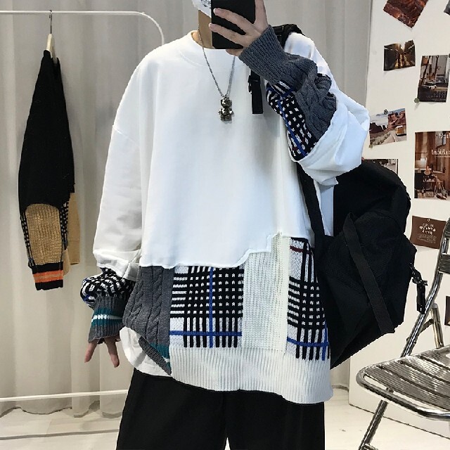 メンズファッション おしゃれニットセーター かっこいいの通販 By Rファッション ラクマ メンズファッション おしゃれニットセーター かっこいいの通販 By Rファッション ラクマ