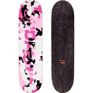 シュプリーム(Supreme)のSupreme Camo Logo Skateboard Pink (スケートボード)