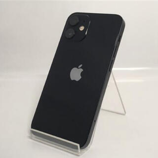 アイフォーン(iPhone)の【中古】docomo iPhone12mini[64G] ブラック(スマートフォン本体)