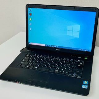 エヌイーシー(NEC)のサクサク高性能Windows10Pro Core i3 NECノートパソコン(ノートPC)