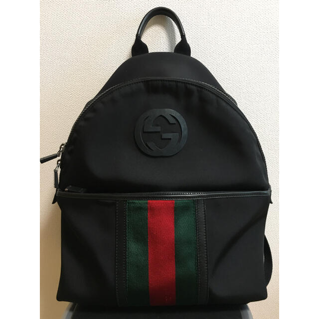 Gucci(グッチ)のコトー様専用 GUCCI バックパック メンズのバッグ(バッグパック/リュック)の商品写真