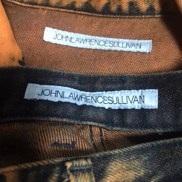 JOHN LAWRENCE SULLIVAN(ジョンローレンスサリバン)のjohnlawrencesullivan デニムセットアップ メンズのジャケット/アウター(Gジャン/デニムジャケット)の商品写真