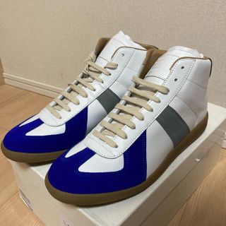 マルタンマルジェラ(Maison Martin Margiela)の【新品】メゾンマルジェラ  ジャーマントレーナー  ミッドカット 43(スニーカー)