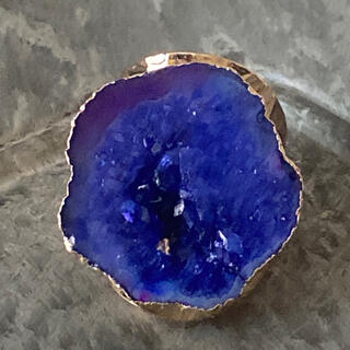 マライカ(MALAIKA)の天然石　リング　指輪　ブルー　Ｑ(リング(指輪))