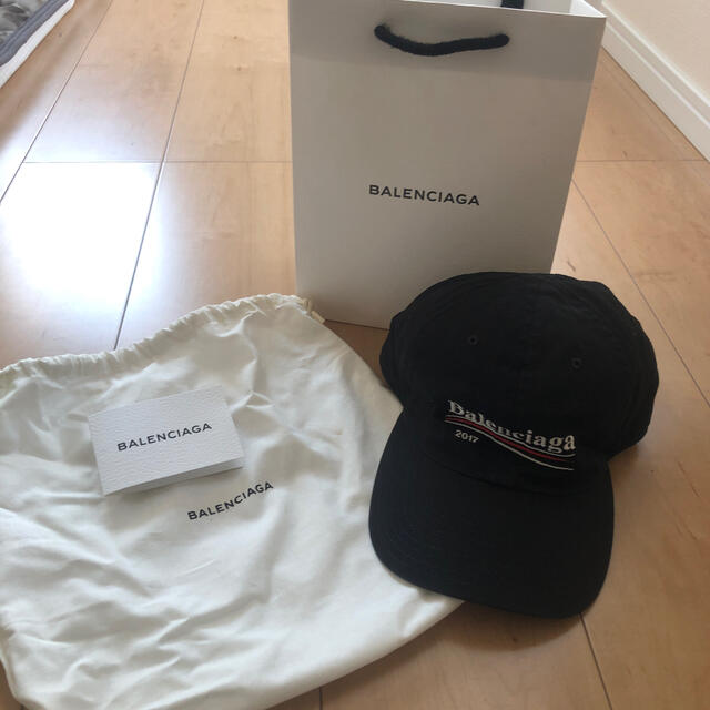 100周年記念Balenciaga キャップ　付属品完備