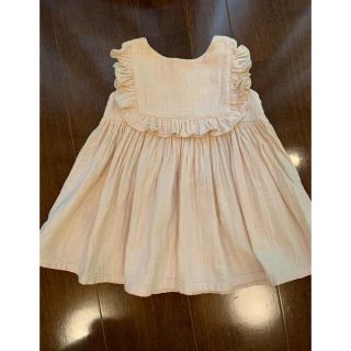 キャラメルベビー&チャイルド(Caramel baby&child )のm様専用　june little closet ワンピース　スクエアフリル(ワンピース)