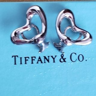 ティファニー(Tiffany & Co.)のティファニーオープンハートイヤリング(イヤリング)