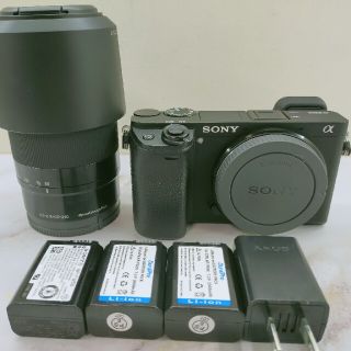 ソニー(SONY)のα6300 SONY［美品］【付属品多数】説明欄に記載(ミラーレス一眼)