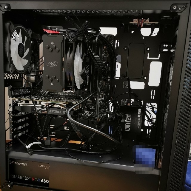 新品光る!ゲーミングPC GTX1660SUPER 無線LAN搭載