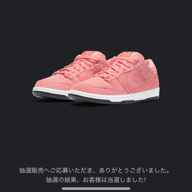 NIKE SB DUNK LOW "PINK PIG" 28cm