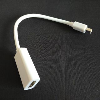 エレコム(ELECOM)のMini DisplayPort 変換アダプタ(映像用ケーブル)