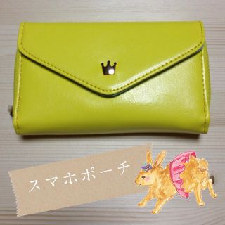 新品♡クラウン♡スマホポーチ(モバイルケース/カバー)