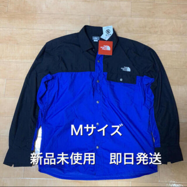 THE NORTH FACE ノースフェイス NR11961 L/S Nuptse Shirt ロングスリーブ ヌプシ 長袖 シャツ ブラック系 S