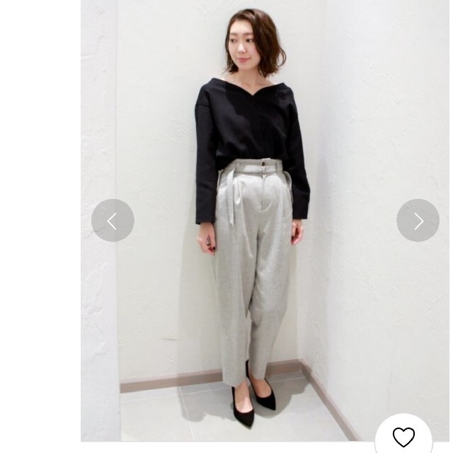 Plage(プラージュ)のプラージュTwill タックブラウス レディースのトップス(カットソー(長袖/七分))の商品写真