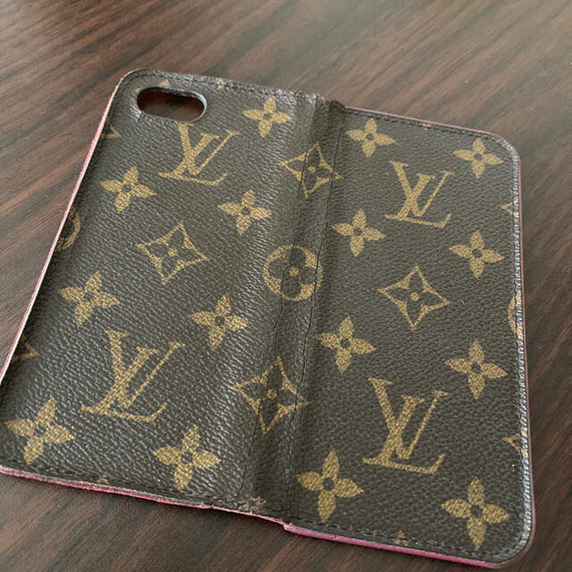 LOUIS VUITTON(ルイヴィトン)の取引再開ルイヴィトンLV iPhoneケースピンク　モノグラム スマホ/家電/カメラのスマホアクセサリー(iPhoneケース)の商品写真