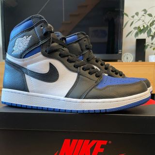 ナイキ(NIKE)のAIR JORDAN 1 RETRO HIGH OG ROYAL TOE 27(スニーカー)