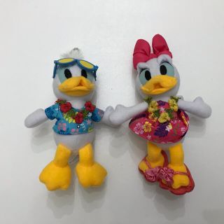 ディズニー(Disney)のディズニー ドナルド デイジー キーホルダー(キャラクターグッズ)