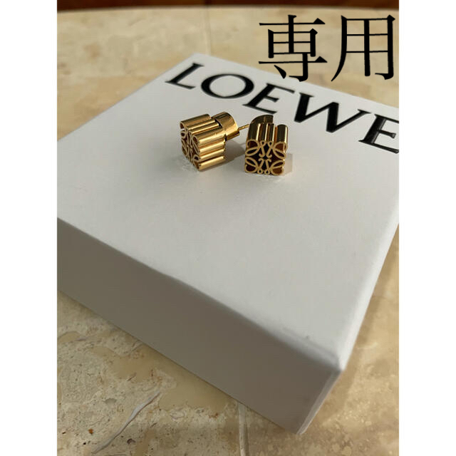 値下げしました！LOEWE ロエベ アナグラムイヤリング