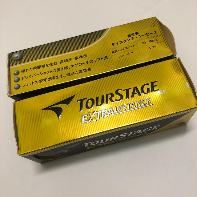 TOURSTAGE(ツアーステージ)の【新品未使用】ゴルフボール bridgestone ツアーステージ スポーツ/アウトドアのゴルフ(その他)の商品写真